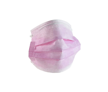 ماسک تنفسی مدل سه لایه کودک صورتی بسته ۵۰عددی
